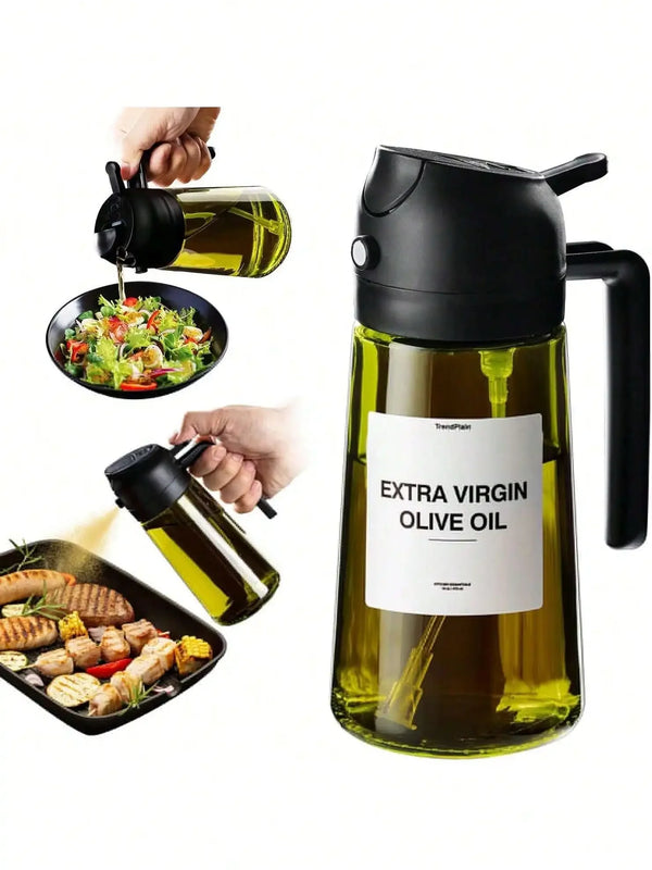 2 in 1 Olive Oil Sprayer & Dispenser