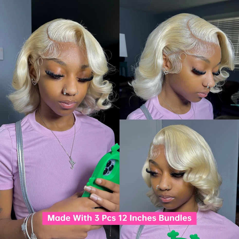 30 40 Inches 613 Honey Blonde Bundles Remy Human Hair Weave Bundles Double Track Peruvian Body Wave Bundles Human Hair Extension
