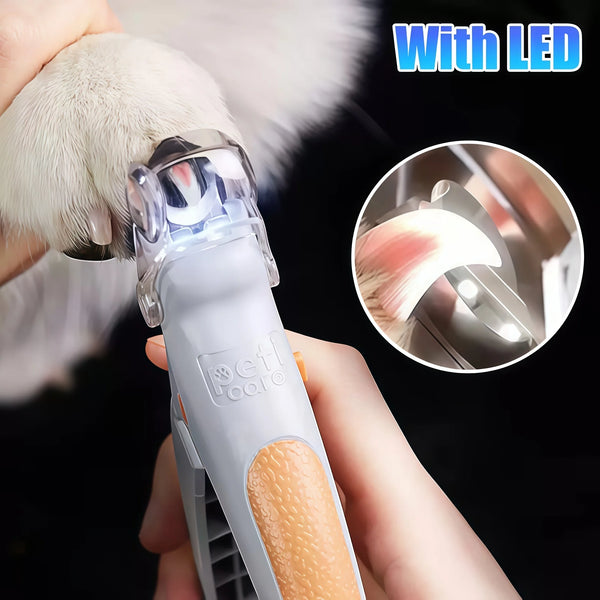 Professional Pet Nail Clipper Scissors With LED Light Cat Dog Nail Clipper Tool Scissors Nail Toeclaw Cutter Scissors Pet Supply