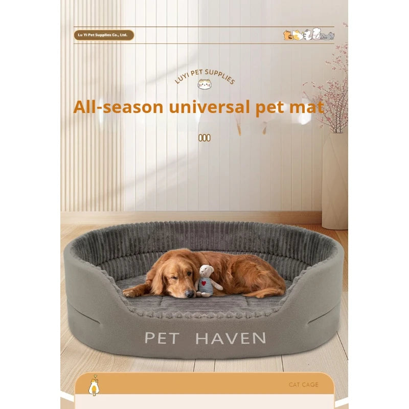 Oversized Soft Pet Bed Dirt Resistant Non Slip Comfort Pet Cushion Indoor Living Room Outdoor Use For Large Medium Small Dogs Cats