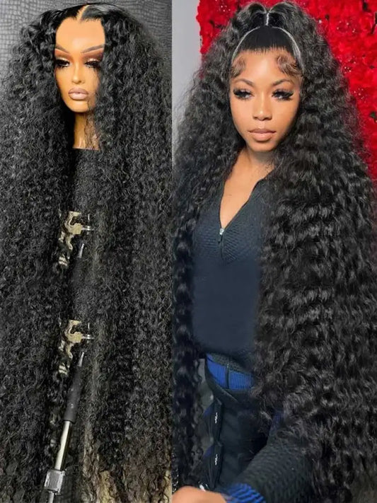 250% Density 13x6 Hd Transparent Jerry Curly Lace Front Wig Brazilian Lace Frontal Wig 13x4 Pre Plucked Lace Human Hair Wigs